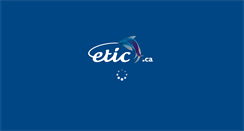 Desktop Screenshot of etic.ca